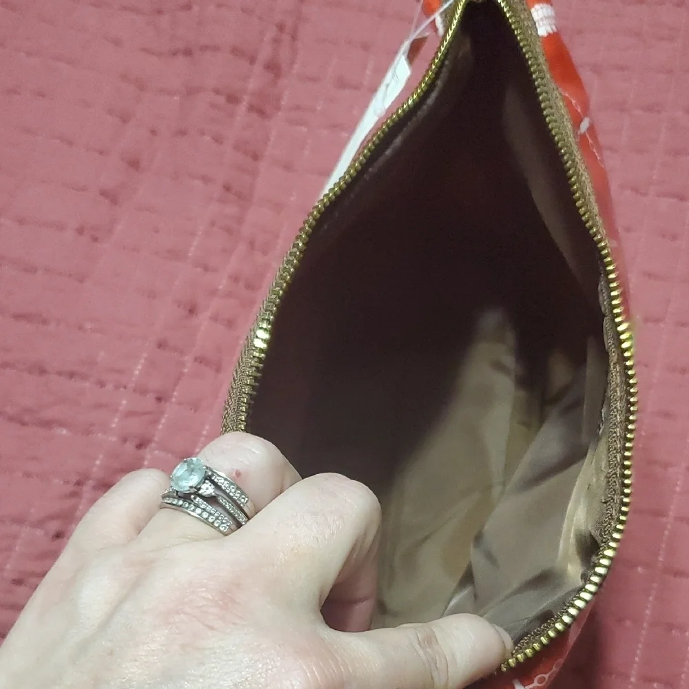 Red Patterned Women's Bag